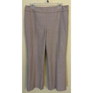 Talbots tan classic side zip wool dress pants size 10